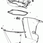 40 Carb (3 CYL.)(4-STROKE) 1C018826 & Up Нижняя часть колпака