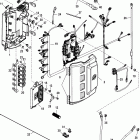 200 VERADO (4-STROKE)(6 CYL.) 1B381712 THRU 1B517433 Electrical box components