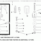 55 (3 CYL.) 0G290585  THRU 0G589999 Tiller handle adaptor kit (jet 45)