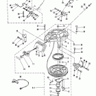 20C (THRU PROP. EXHAUST) 6A9-000101 THRU 010111 Ручной стартер