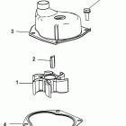 60 (3 CYL.) 0G760300 THRU 0T979999 Компоненты водомета