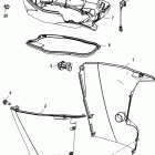 60 EFI (4 CYL.)(4-STROKE) 1C050252 & Up Нижняя часть колпака