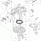 40B (THRU PROP. EXHAUST) E-676-B100461 THRU B102785 Ручной стартер