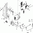 100 EFI (4-STROKE) 1B366823 & Up Electrical plate components, serial number 1b723943 and ...