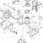 4 (4-STROKE) 0R000001 THRU 0R067089 Clamp brackets