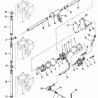 115 (6 CYL.) 7208848 AND UP Fuel pump and fuel lines (new style fuel pump)