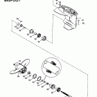 9.9 (4-STROKE) (323 cc) 0G760300 THRU 1B226999 Корпус редуктора, гребной вал, передаточное отношение - ...