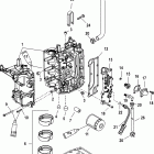 40 EFI (3 CYL.)(4-STROKE) 1C049739 & Up Блок цилиндров