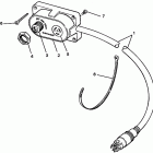 30 JET 0C159200 THRU 0G589999 Key, choke and horn kit