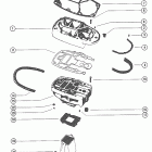 115 (6 CYL.) 7147988 THRU 7208847 Exhaust extension plate