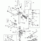 9.9 (4-STROKE) (323 cc) 0G760300 THRU 1B226999 Поворотный кронштейн