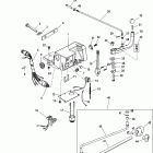 115 EFI (4-STROKE) 0T178500 THRU 0T800999 Компоненты комплекта ручки рулевого управления