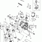 200 (DFI) 3.0L 1B504989 & Up Компоненты механизма гидроподъема Power Trim