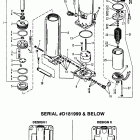 55 (3 CYL.) 0D000750 THRU 0G290584 Power trim components (s / n: 0d181999 and below)