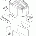 115 EFI (4-STROKE) 1B227000 THRU 1B366822 Верхняя часть колпака