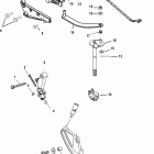 30 Carb (3 CYL.)(4-STROKE) 0T409000 THRU 1B226999 Linkage(manual bigfoot)