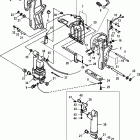 30 EFI (3 CYL.)(4-STROKE) 0R106999 & Up Clamp brackets, power trim and gas assist