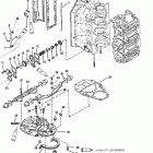 105 JET 0G303046 THRU 0G760299 Выпускной коллектор и выпускная плита