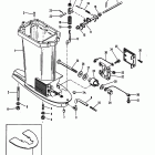 100 (4 CYL.) 0B209468 THRU 0D283221 Корпус ведущего вала (нога)