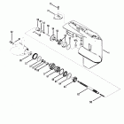 45 (4 CYL.) 0A719281 & Up Корпус редуктора , гребной вал