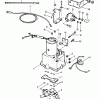 50 (4 CYL.) 5531630 AND UP Power trim components (without circuit breaker and fuse)