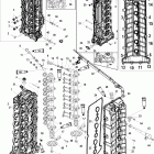 200 VERADO (4-STROKE)(6 CYL.) 1B517434 & Up Головка цилиндров и распредвал
