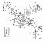 9.9 1B000001 & Up Блок цилиндров и крышки
