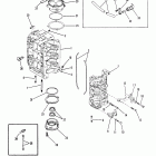 50 (3 CYL.) 0A721308 & Up Блок цилиндров
