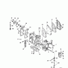 15 SEAPRO 1B000001 & Up Блок цилиндров и крышки