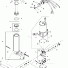 50 (4-STROKE)(4 CYL.) 0T178500 THRU 0T598999 Механизм гидроподъема Power Trim