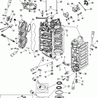 200 (3.0L EFI) 1B504989 & Up Cyliner block and end cap