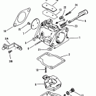 55 (3 CYL.) 0D000750 THRU 0G290584 Carburetor (wme-26 / 27 / 28 / 28 / 43 / 44 / 45)