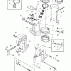 8A 655-300100 AND BELOW Clamp and swivel bracket