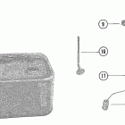 115 (6 CYL.) 4865178 THRU 5430526 Fuel tank assembly (6 gallon)