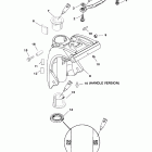 40 (4-STROKE)(4 CYL.) 0T178500 THRU 0T598999 Поворотный кронштейн