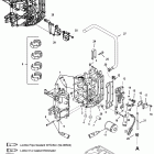 40 (4-STROKE) 0G760300 THRU 0T408999 Блок цилиндров