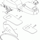 30 Carb (3 CYL.)(4-STROKE) 0T409000 THRU 1B226999 Верхняя часть колпака