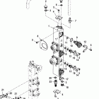 125 DFI (3 CYL.)(1.5L) 1B736885 & Up Fuel rail