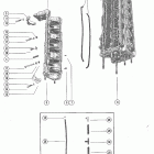 115 (6 CYL.) 5314656 THRU 5600966 Блок цилиндров