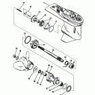 90 (3 CYL.) 0A996142 THRU 0B240450 Корпус редуктора , гребной вал