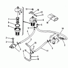 40C (TWIN CARB) (W/AUTO-BLEND) 6E9-309344 THRU 350000      (ML) Fuel lines and filter