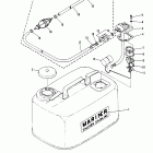 60 (2 CYL.) E-675-00101 THRU E-675-001170 Fuel tank(s-675-00450 / l-32875 & below)