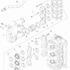 40 (4-STROKE) 0G760300 THRU 0T408999 Впускная система