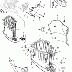 200 VERADO (4-STROKE)(6 CYL.) 1B381712 THRU 1B517433 Корпус вертикального вала