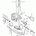 30 JET 0C159200 THRU 0G589999 Корпус редуктора, вертикальный вал
