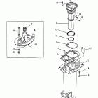 30A 689-000366 THRU 022058 Корпус вертикального вала