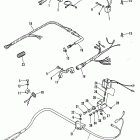 40 (TWIN CARB) (W/OIL INJECTION) 6E9-015001 AND UP      (M) Electrical components (starter relay assembly)
