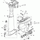 5 (2-STROKE) 0T894439 & Up Driveshaft housing / gear housing