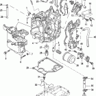 15 Carb(2CYL)(4-STROKE) 0R235949 & Up Блок цилиндров