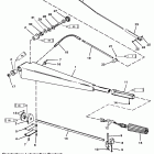 115 (4 CYL.) 0D283222 THRU 0G760299 Steering handle components
